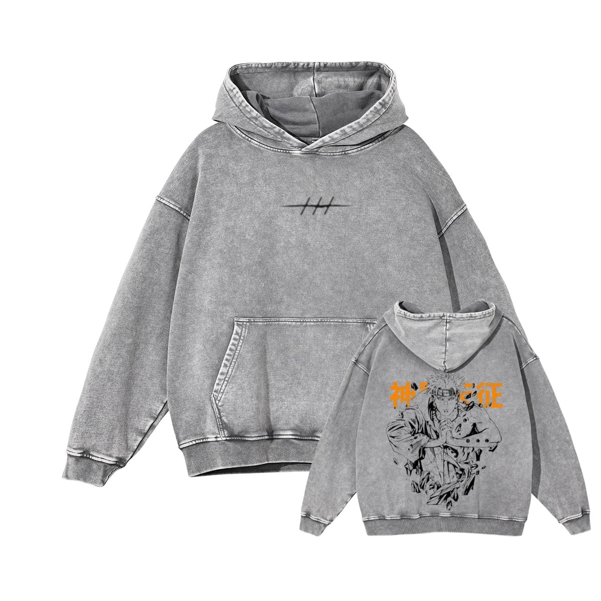 PAIN GREY HOODIE