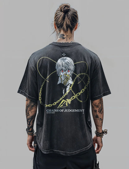 KURAPIKA 2-SIDED VINTAGE TEE