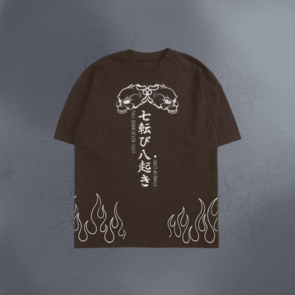 LAST FLAME BROWN TEE