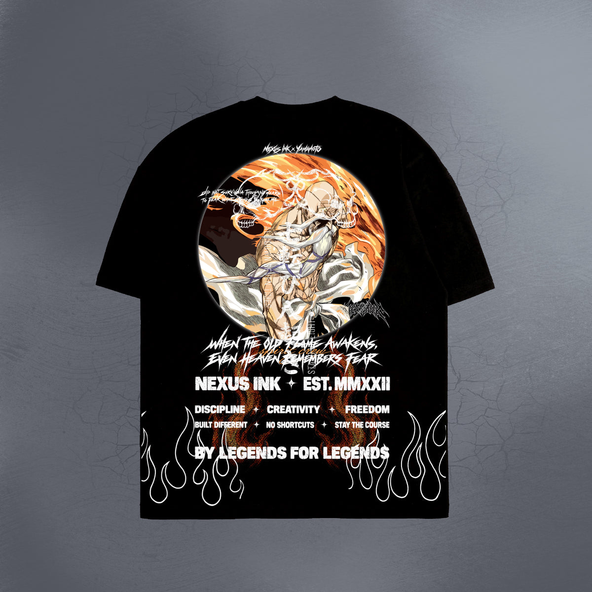 LAST FLAME BLACK TEE