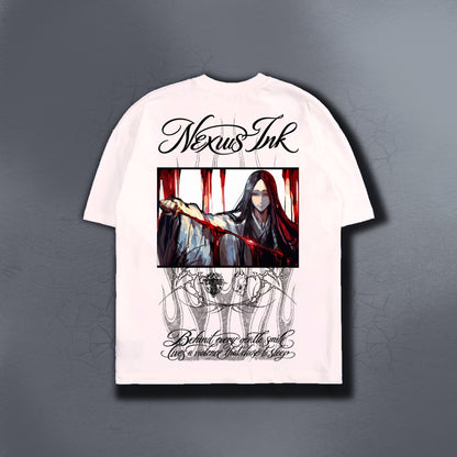 CRIMSON GRACE WHITE TEE