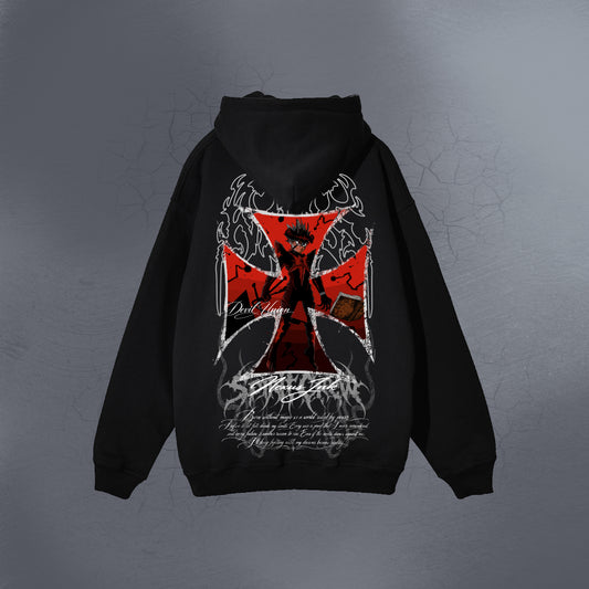 DEVIL UNION BLACK HOODIE