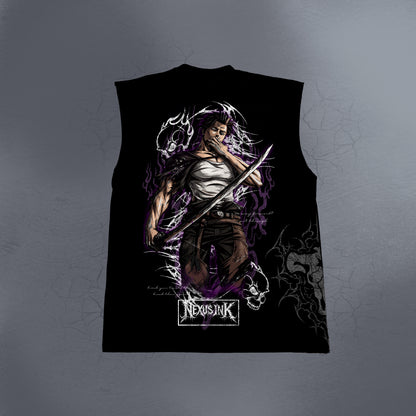BEYOND LIMITS SIDE BY SIDE BLACK CUTOFFS TESS