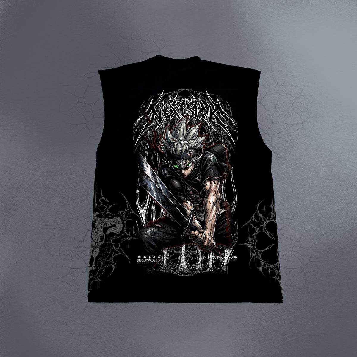 BEYOND LIMITS SIDE BY SIDE BLACK CUTOFFS TESS