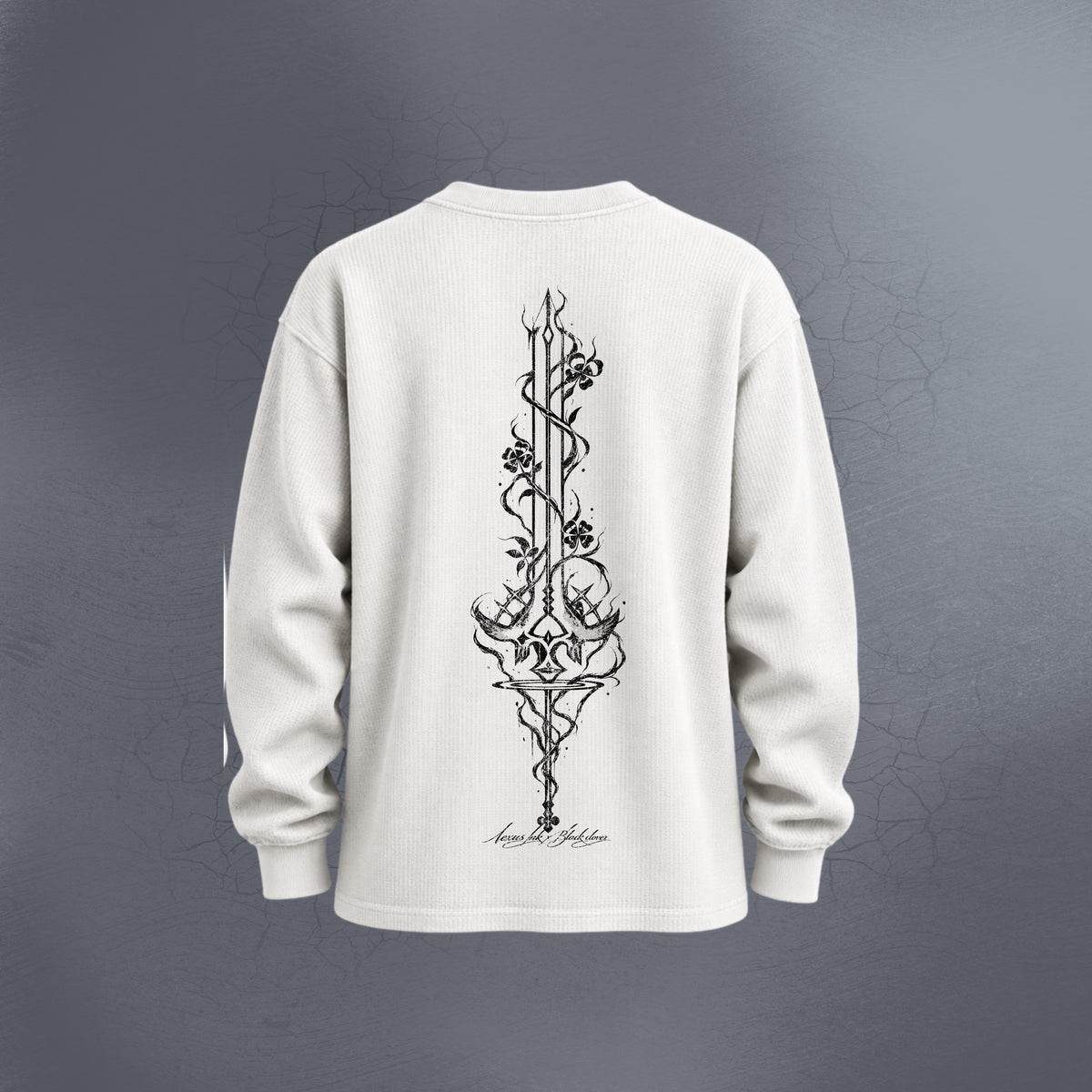 SPIRIT OF ZEPHYR WHITE WAFFLE LONG SLEEVE (NEW)