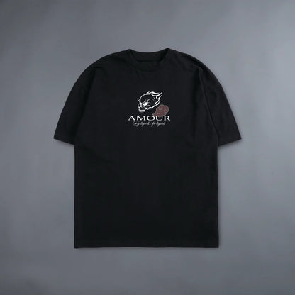 PAIN FUELS GROWTH BLACK TEE