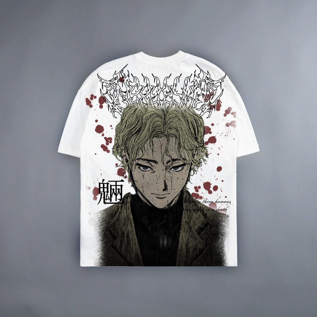 JOHAN LIEBERT MONSTER WHITE TEE