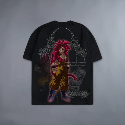 GOKU SSJ 4 ADULT BLACK TEE ( 1 -50 )