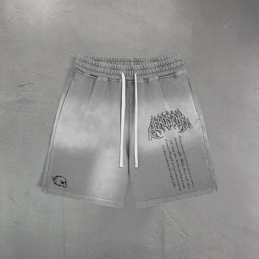 HIDDEN CURSE GRAY SHORTS