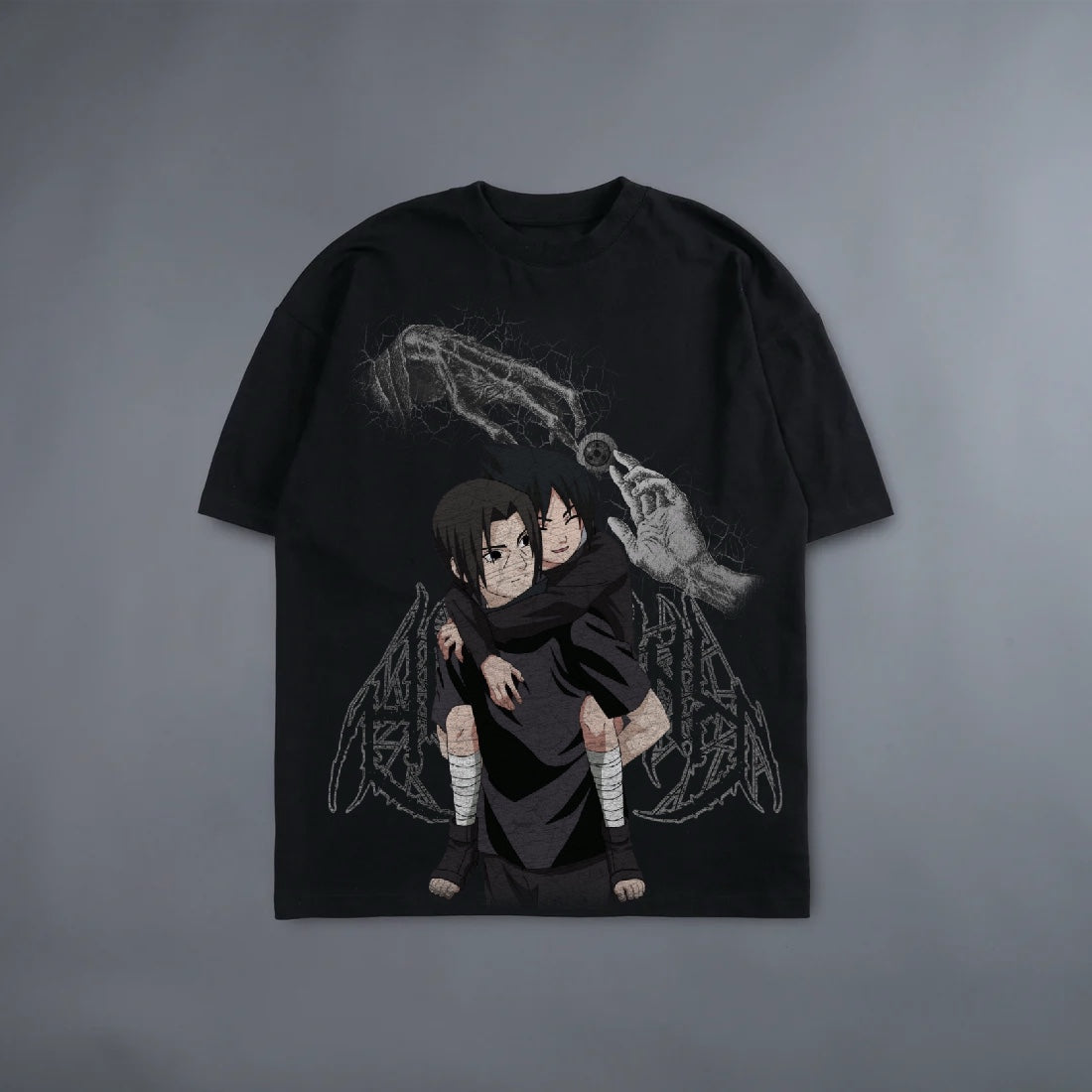 SASUKE & ITACHI BLACK TEE