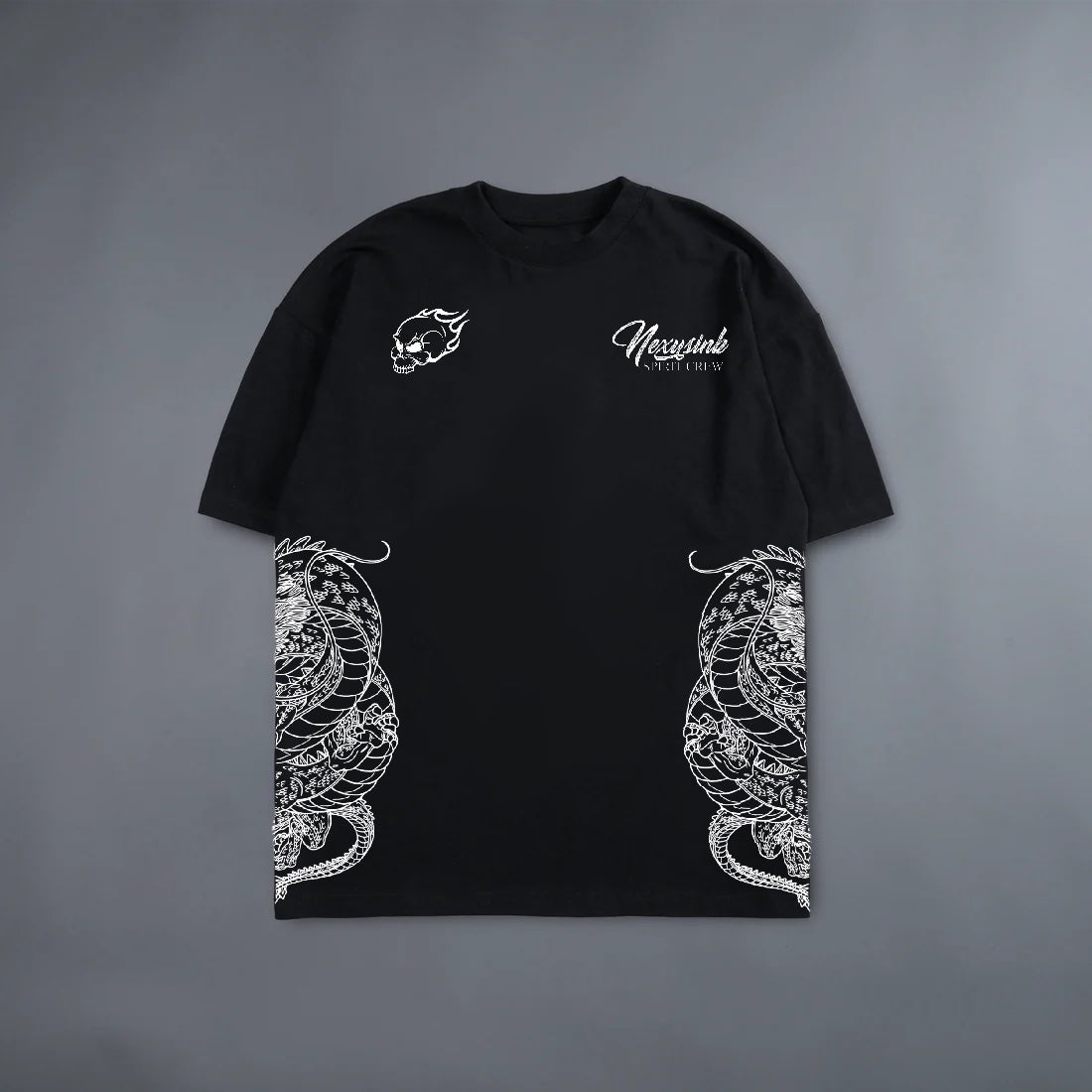 SILENT RAGE BLACK TEE