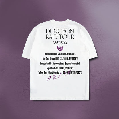 DUNGEON RAID TOUR WHITE TEE
