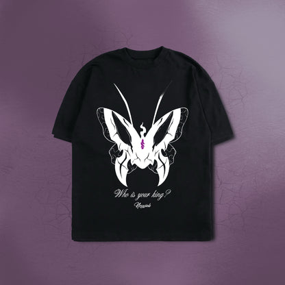 WHO IS YOUR KING ? BLACK TEE