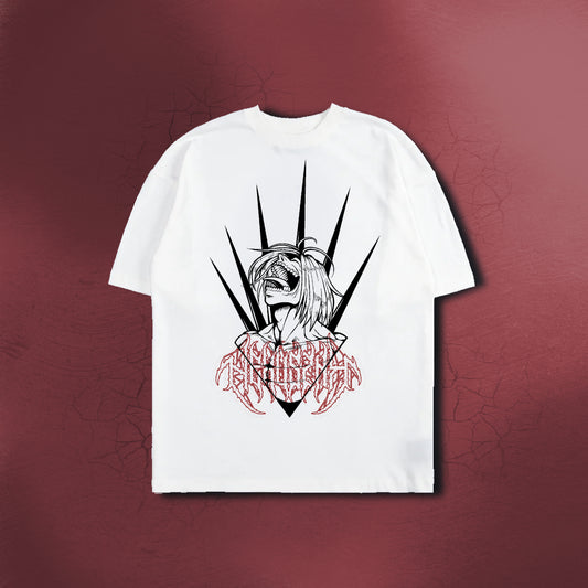 HE WHO SAW IT ALL WHITE TEE