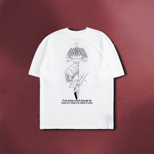 WARRIOR OF THE FUTURE WHITE TEE