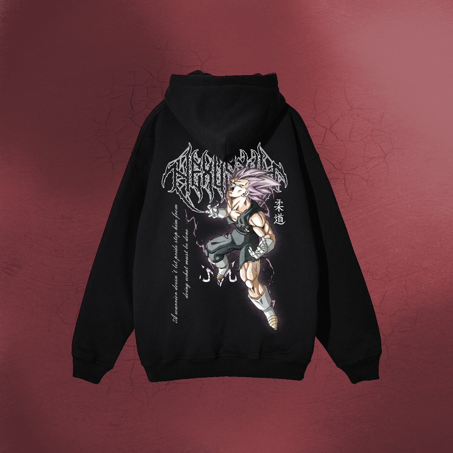 CHAOS BLOOM BLACK HOODIE