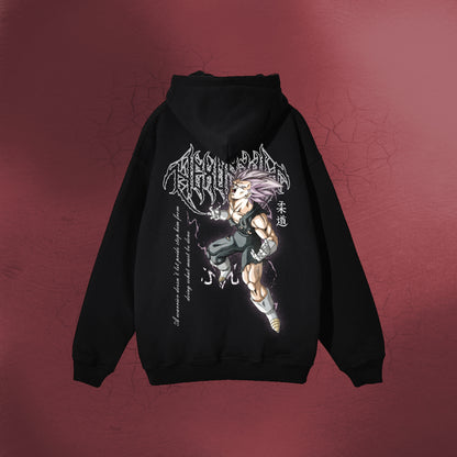 CHAOS BLOOM BLACK HOODIE