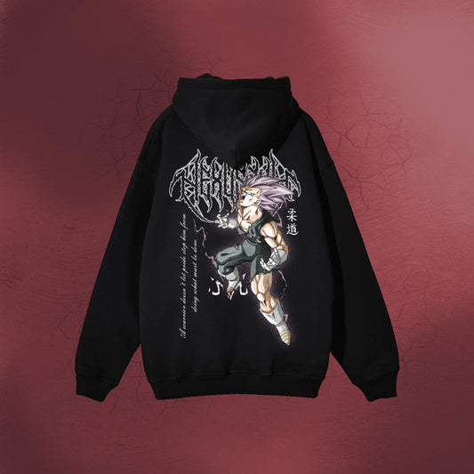 CHAOS BLOOM BLACK HOODIE