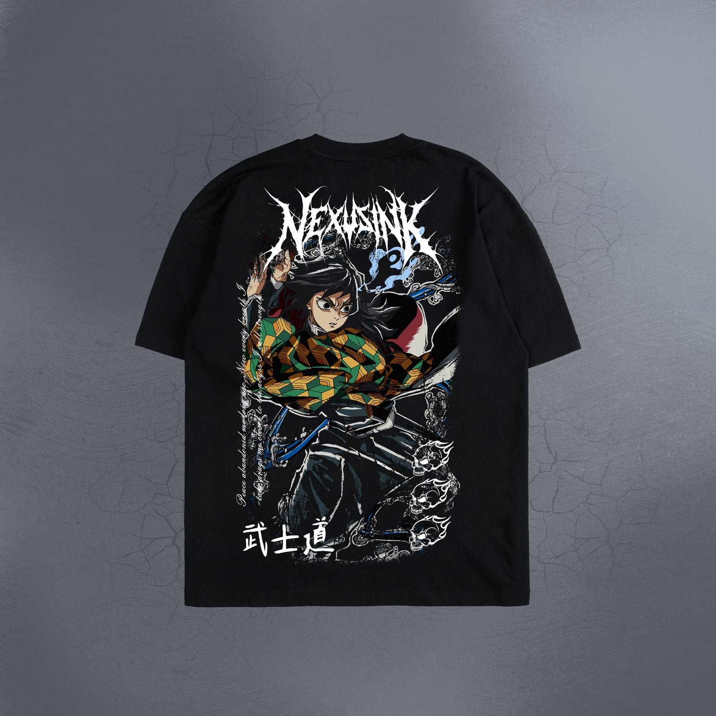 CALM BEFORE CHAOS BLACK TEE