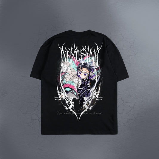 BUTTERFLY POISON BLACK TEE