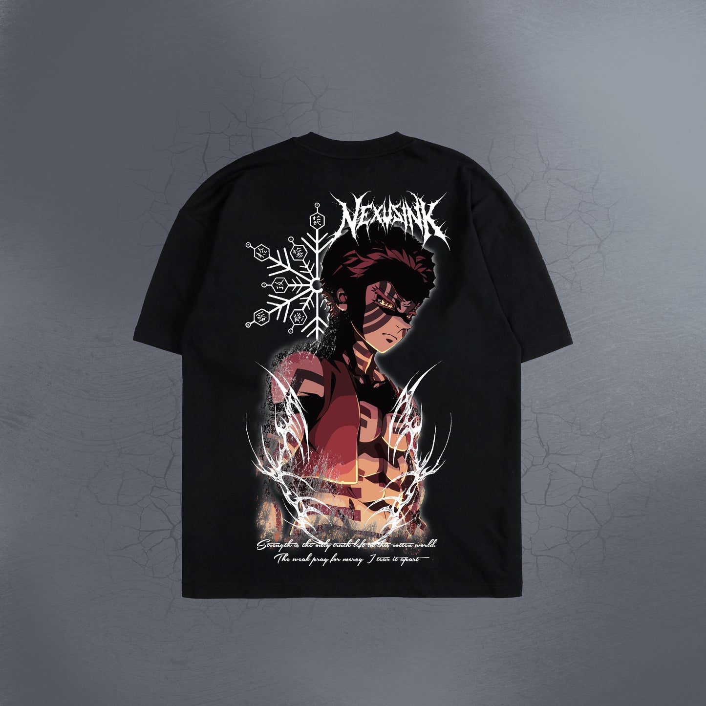 HEAVENLY RAGE BLACK TEE