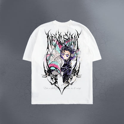 BUTTERFLY POISON WHITE TEE
