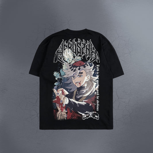 FROZEN DEVOTION BLACK TEE