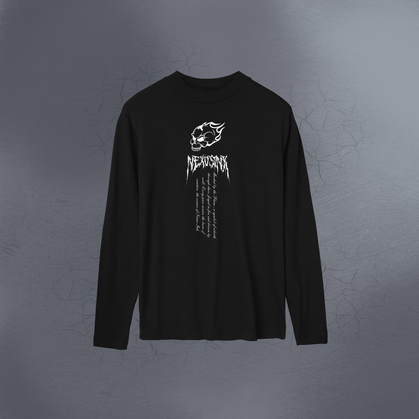 CALM BEFORE BLACK LONG SLEEVE