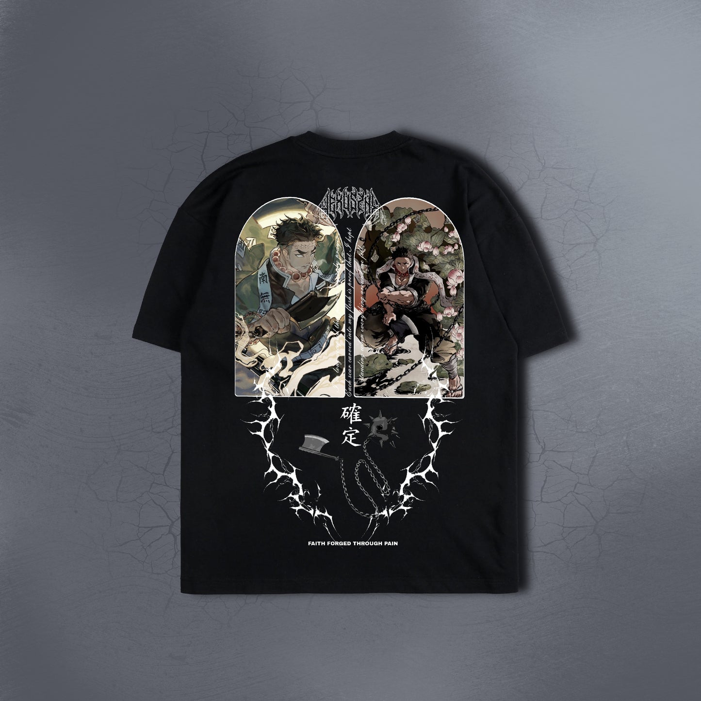 SILENT PRAYER BLACK TEE