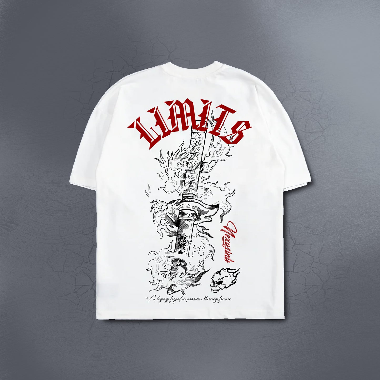 LIMITS WHITE TEE