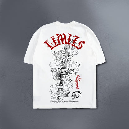 LIMITS WHITE TEE