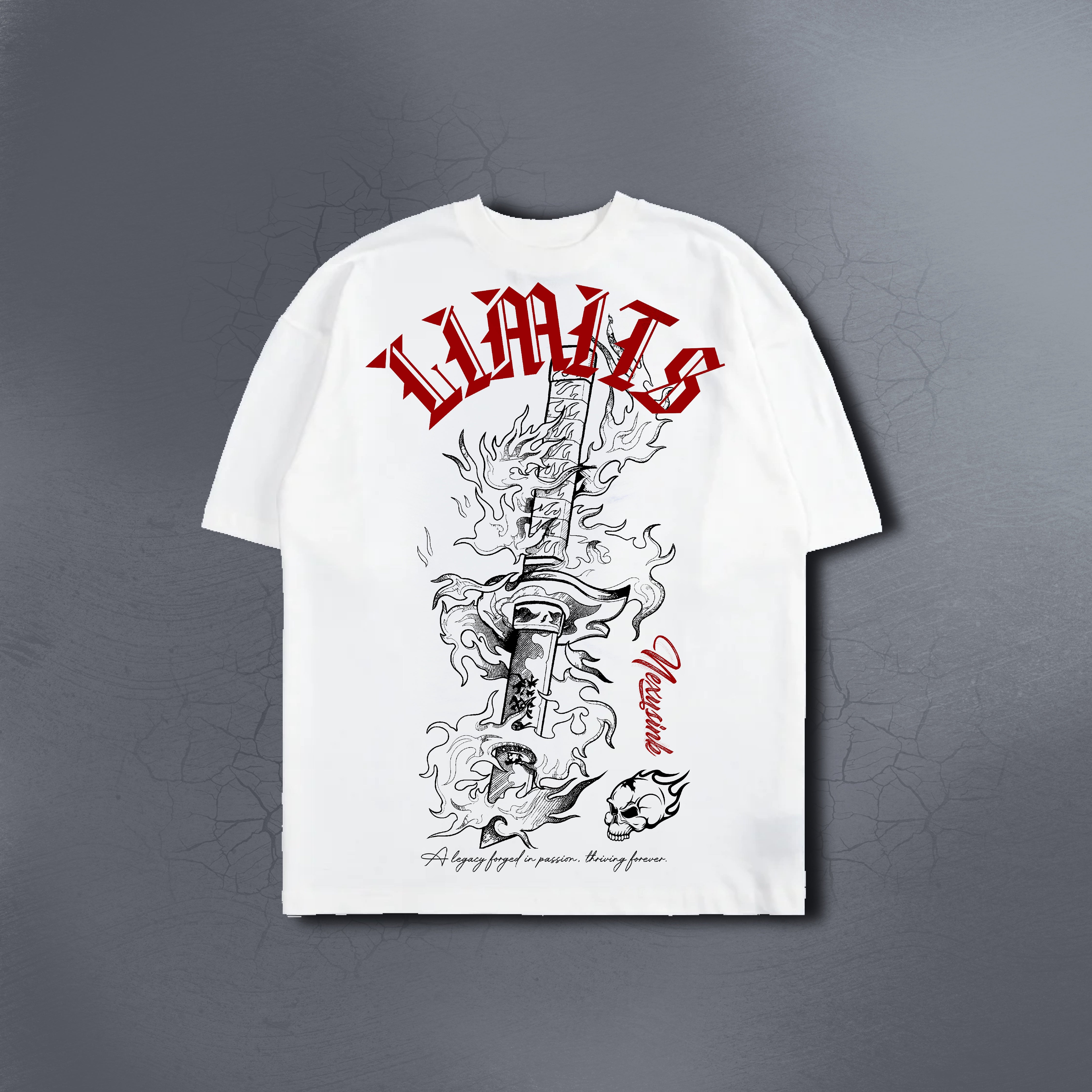 LIMITS WHITE TEE – Nexus ink