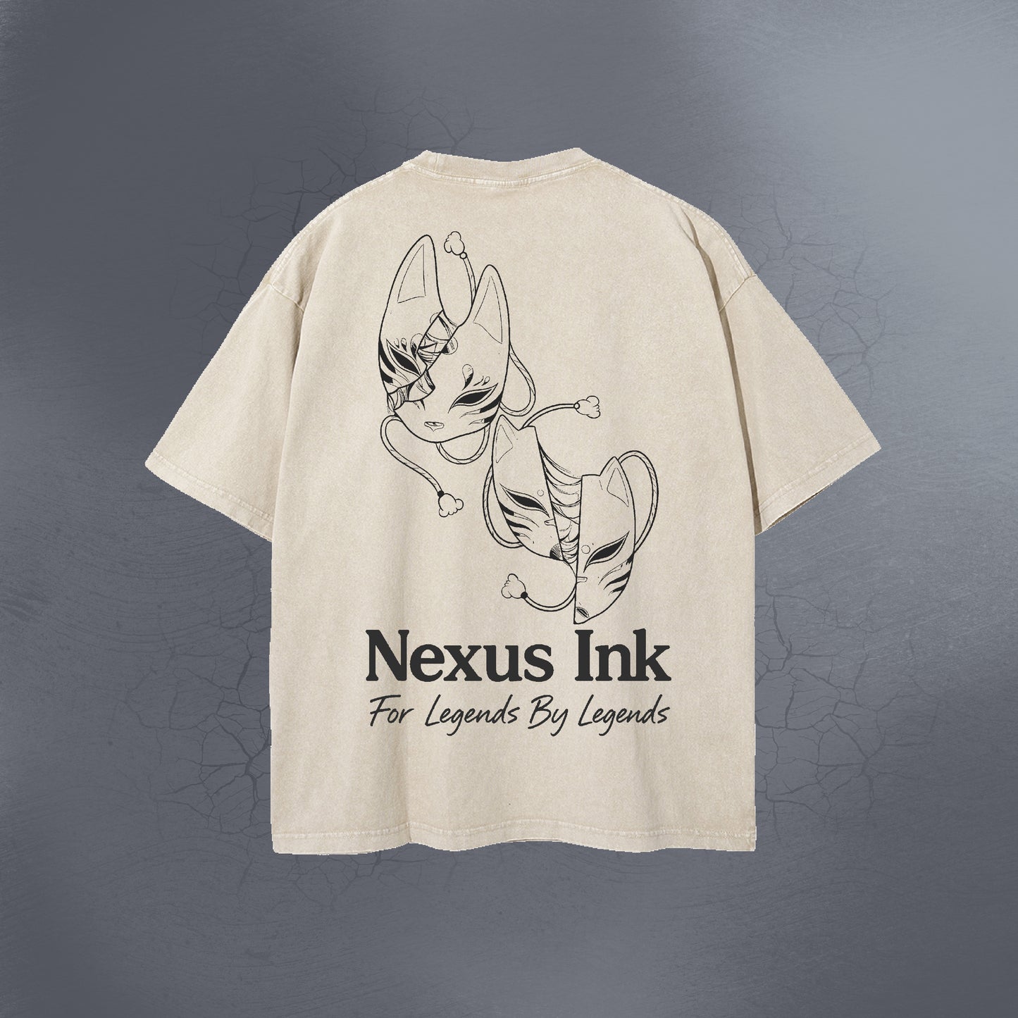 MASK OF REGRET BEIGE TEE