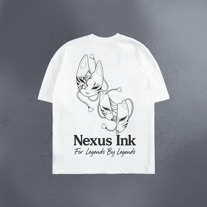 MASK OF REGRET WHITE TEE