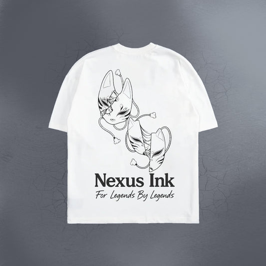 MASK OF REGRET WHITE TEE