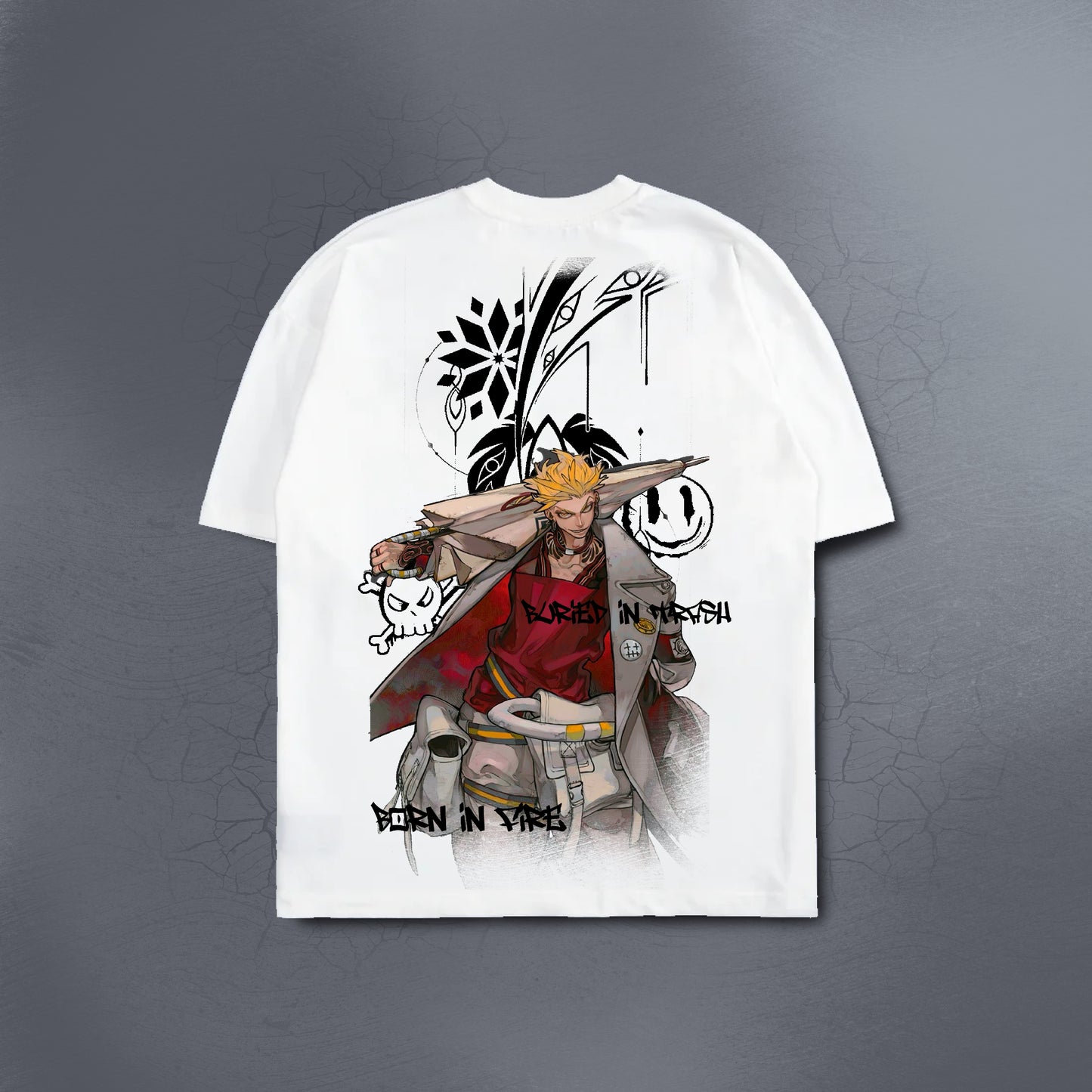 RAGEBORN WHITE TEE