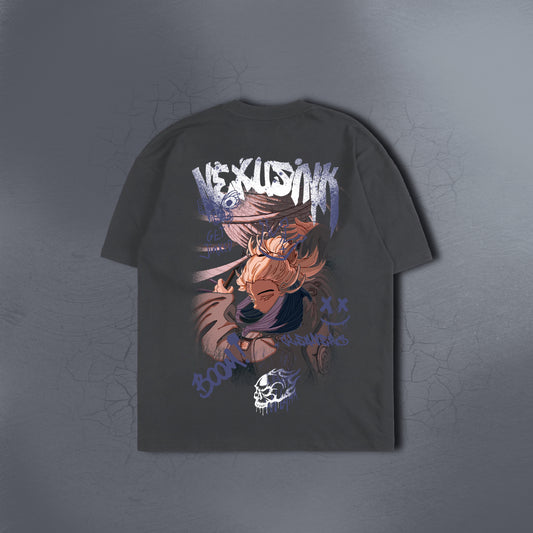 DEADLY CHARM GRAY TEE