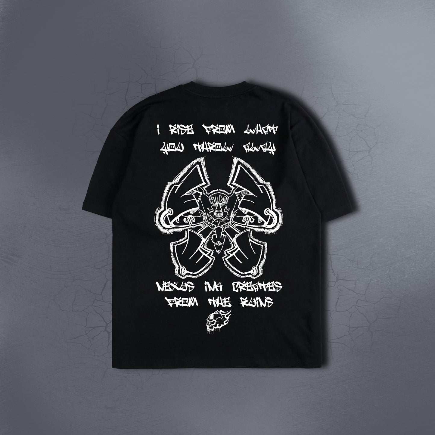 FROM THE RUINS BLACK TEE