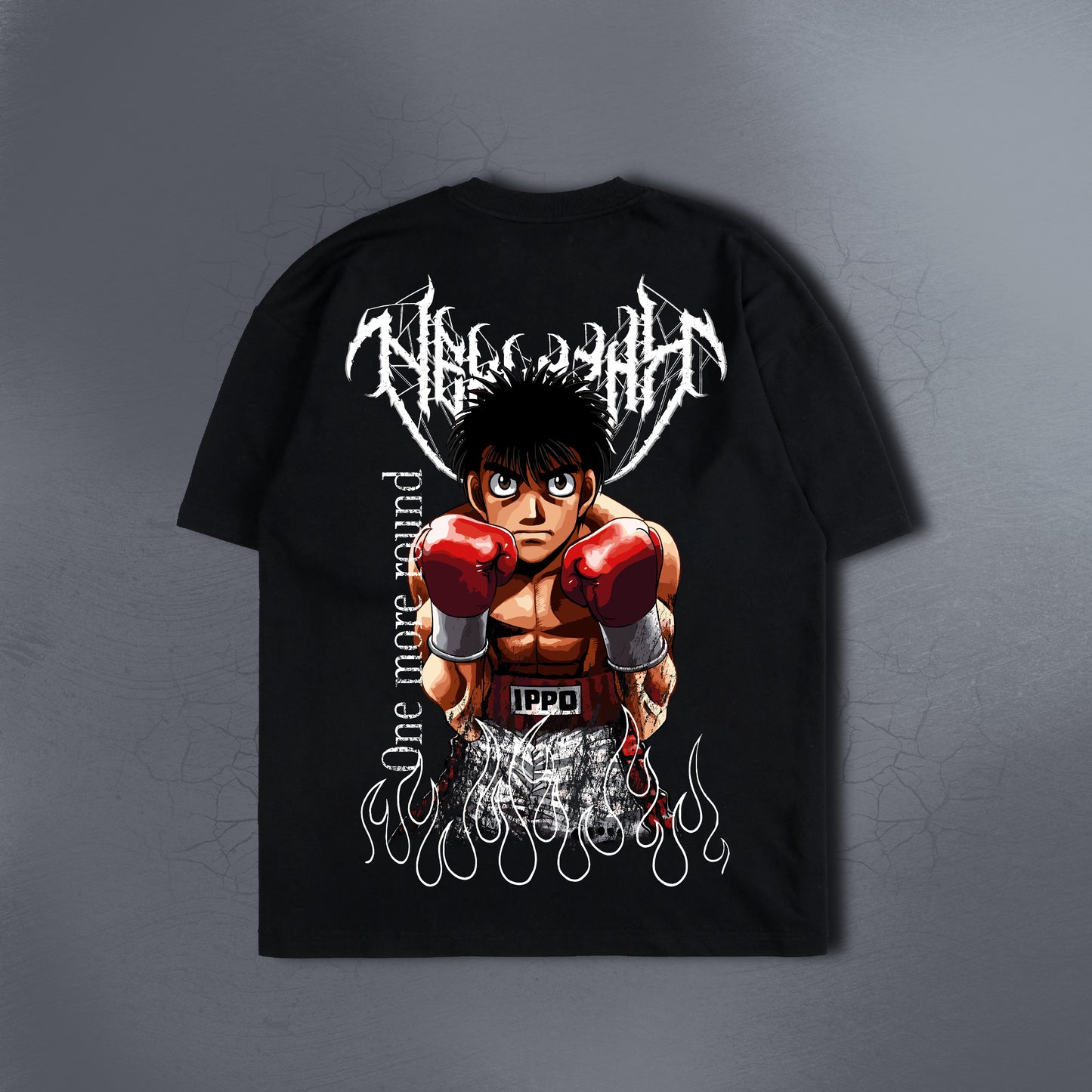 ONE MORE ROUND BLACK TEE