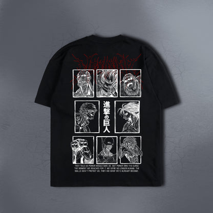THE CURSE LINE BLACK TEE