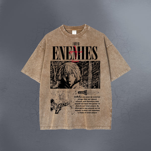 I HAVE NO ENEMIES APRICOT TEE – Nexus ink