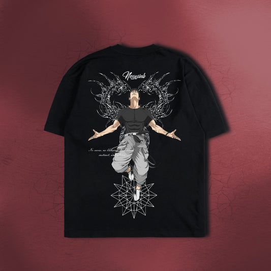 HEAVENLY RESTRICTION BLACK TEE