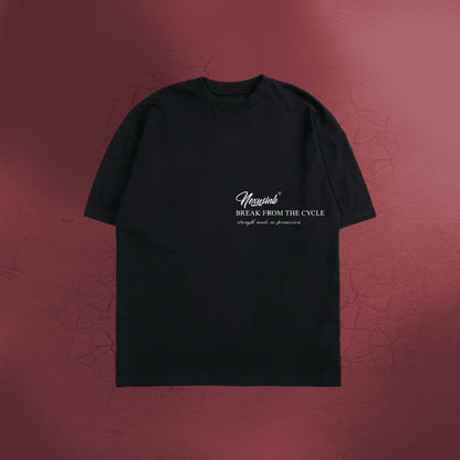 HEAVENLY RESTRICTION BLACK TEE