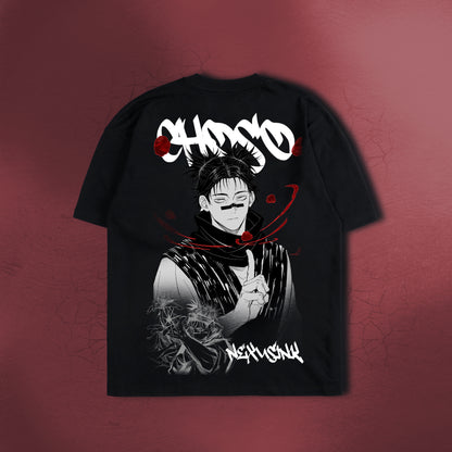 BLOODSHOT BLACK TEE