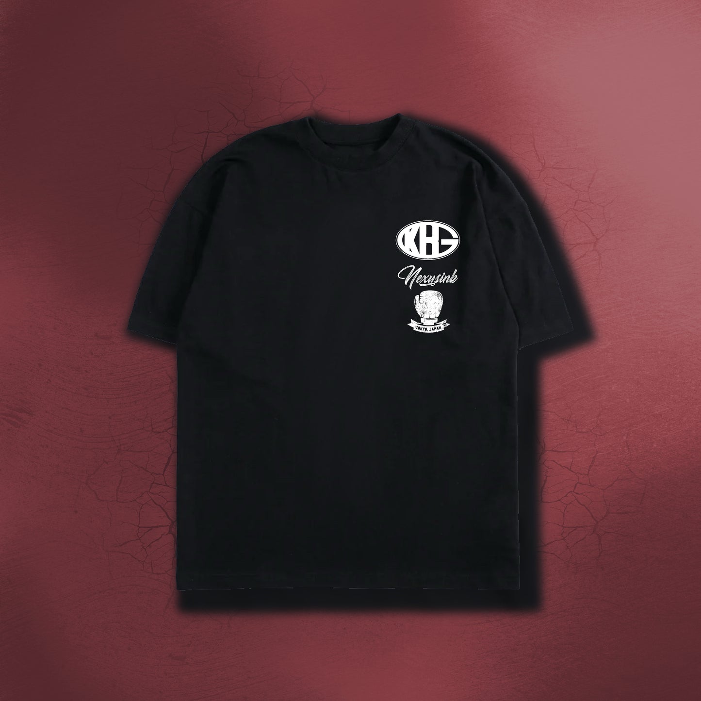 BORN FOR THE BELT BLACK TEE