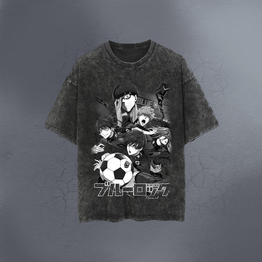 BLUE LOCK VINTAGE TEE