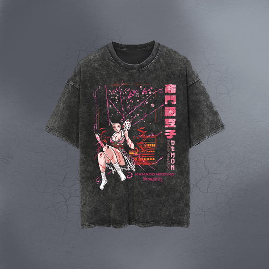 BLOOD PETAL VINTAGE TEE