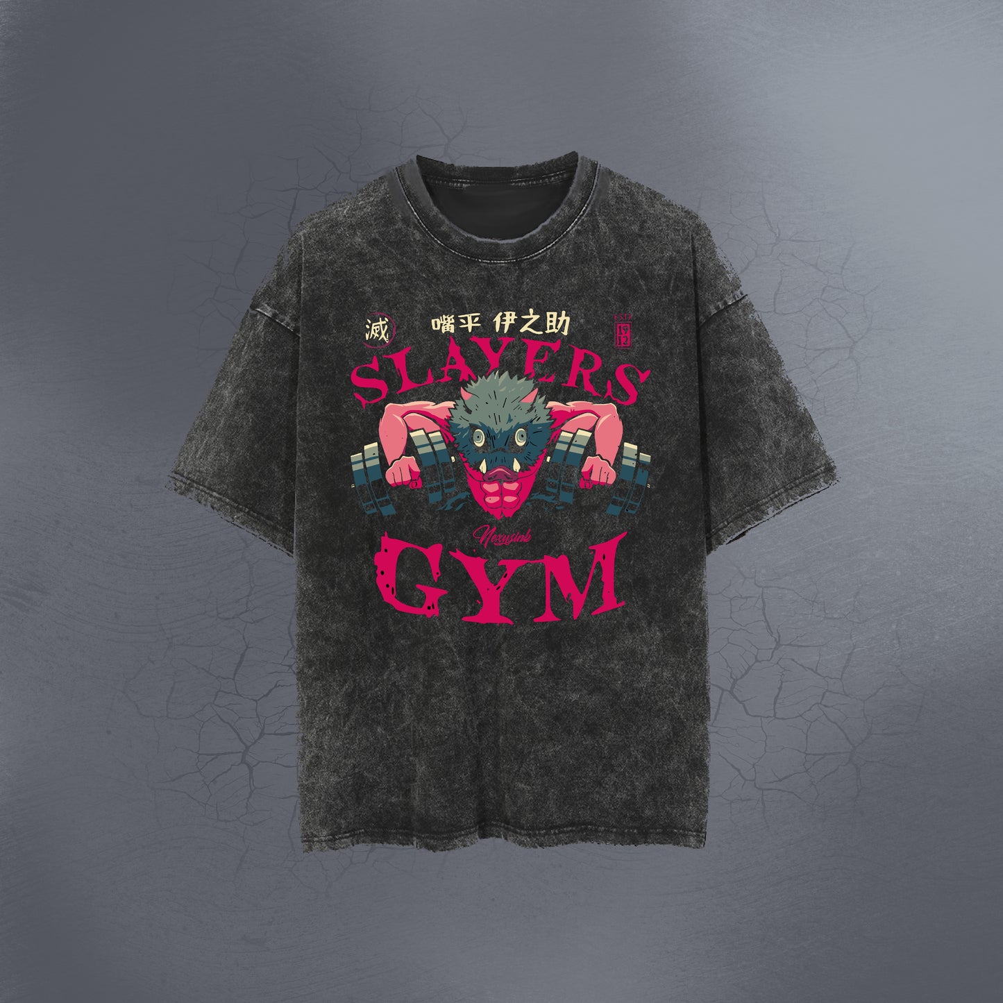 SLAYER GYM VINTAGE TEE