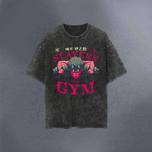 SLAYER GYM VINTAGE TEE