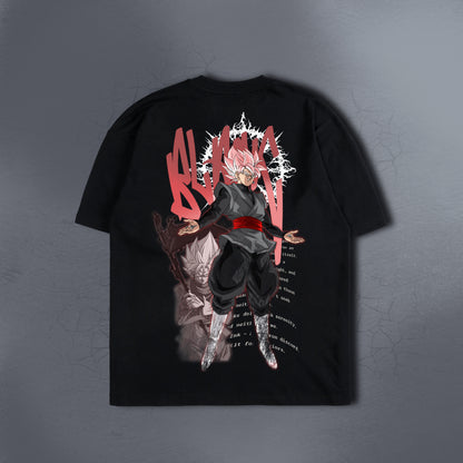 ROSE ECLIPSE BLACK TEE